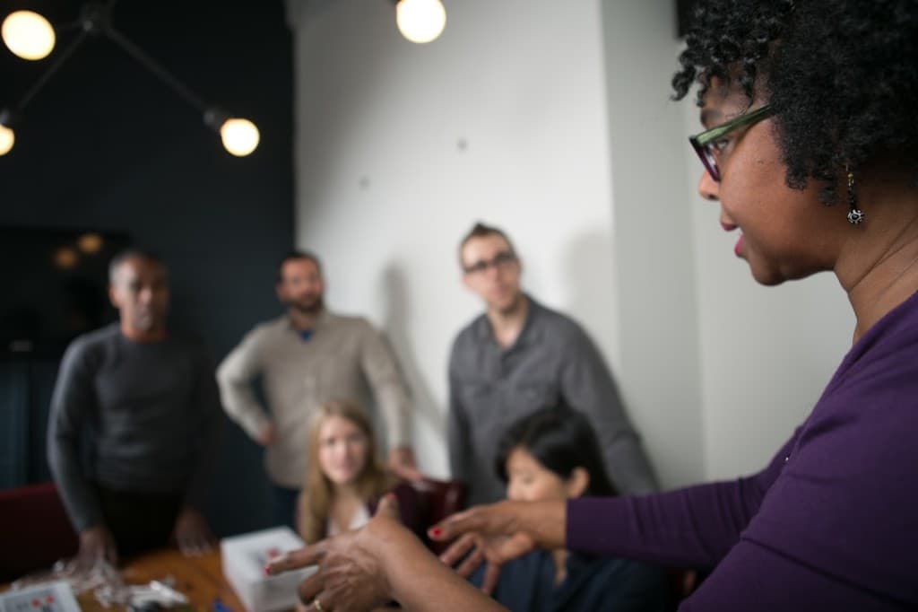 Yla Eason teaching