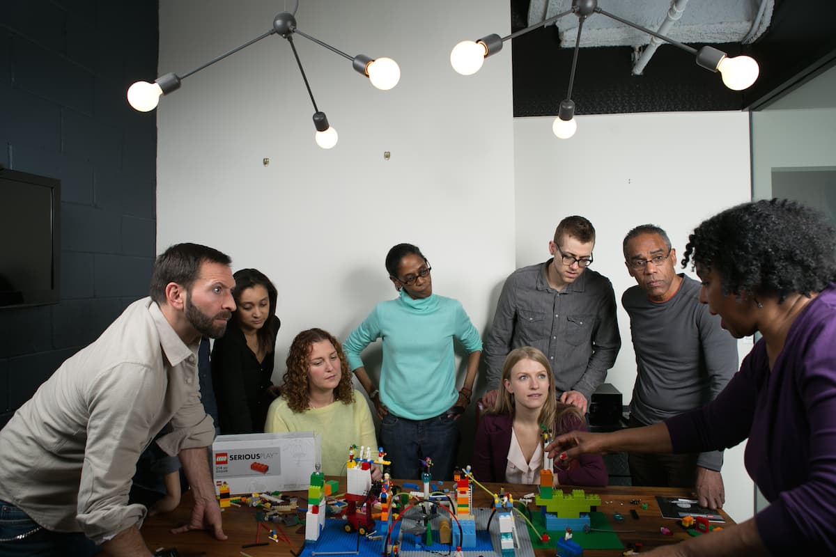 Lego Serious Play group session